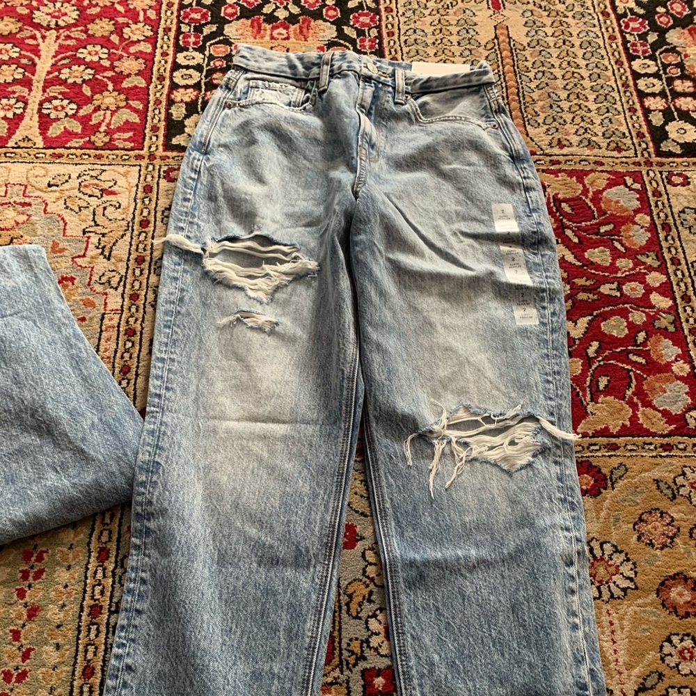 American eagle curvy mom jeans
